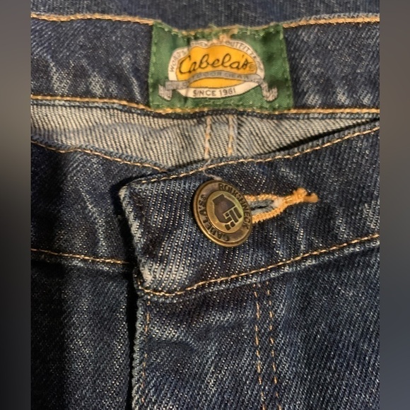 NWOT Big Men’s Cabelas Denim Blue Jeans 40/32 - Picture 4 of 7